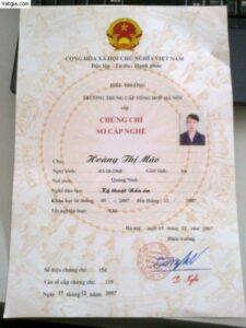 Làm Chứng Chỉ Sơ Cấp Nghề Nấu Ăn An Toàn Bảo Mật