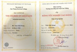 Làm Bằng Cao Đẳng Tại Hà Nội Phôi Thật - Nhanh Chóng - Uy Tín