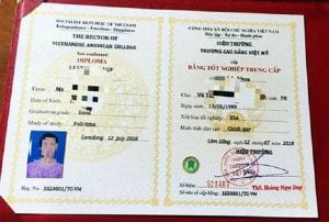 Dịch Vụ Làm Bằng Cao Đẳng Việt Mỹ Chuyên Nghiệp