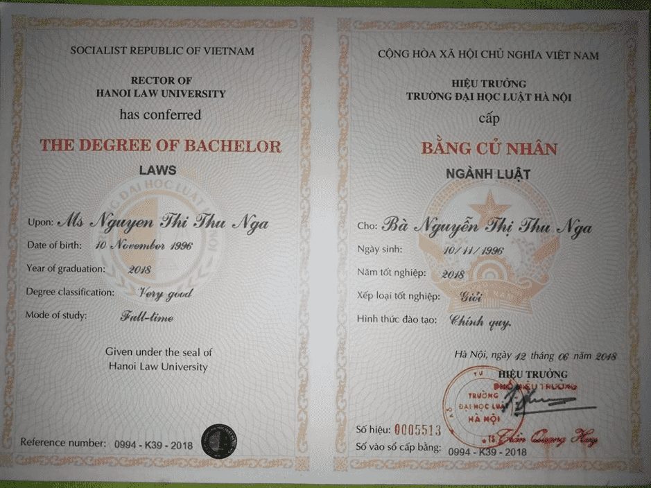 Làm Bằng Đại Học Luật Ở Đâu Đẹp Như Thật?