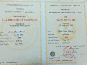 Dịch Vụ Làm Bằng Đại Học Quốc Tế Hồng Bàng Uy Tín