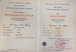 Dịch Vụ Làm Bằng Đại Học Quốc Tế Hồng Bàng Uy Tín