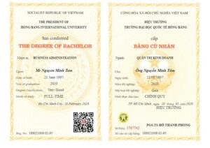 Dịch Vụ Làm Bằng Đại Học Quốc Tế Hồng Bàng Uy Tín