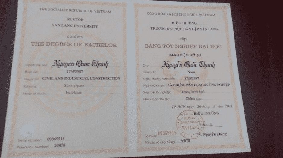 Dịch Vụ Làm Bằng Đại Học Văn Lang Chuyên Nghiệp Nhất
