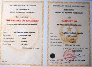 Mua bằng kỹ sư xây dựng nhanh nhất tại làm bằng Toàn Quốc