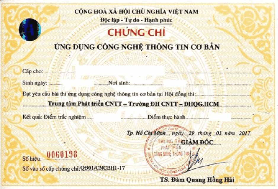 Những Điều Cần Biết Khi Mua Chứng Chỉ Tin Học Ở Hà Nội