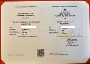 Làm bằng đại học Hoa Sen Đảm Bảo Chất Lượng
