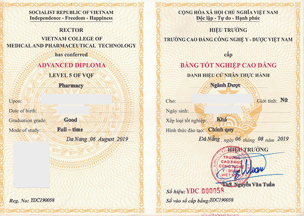 Làm Bằng Cao Đẳng Y Dược Uy Tín, Chất Lượng