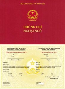 Làm Chứng Chỉ Tiếng Anh Giá Rẻ Uy TÍn - Làm Bằng Đại Học