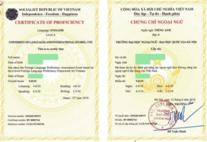 Làm Chứng Chỉ Tiếng Anh Giá Rẻ Uy TÍn - Làm Bằng Đại Học