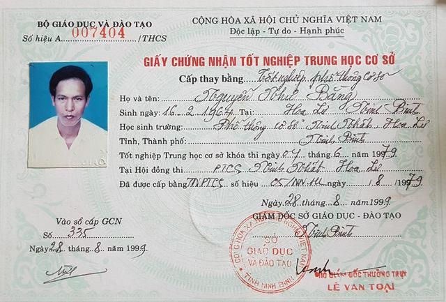 Làm Bằng Cấp 2 Giá Rẻ Kèm Học Bạ - Bảng Điểm Uy Tín