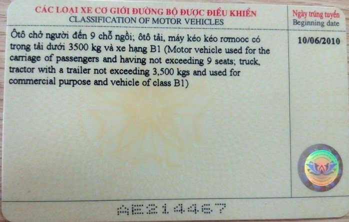 Làm Bằng Lái Xe Ô Tô Uy Tín Tại Làm Bằng Đại Học