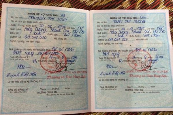 Dịch vụ làm sổ hộ khẩu giả