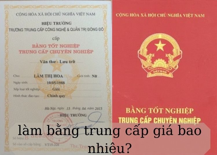 LÀM BẰNG TRUNG CẤP GIẢ PHÔI THẬT KHÔNG CẦN CỌC TOÀN QUỐC