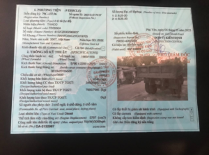 Làm Giấy Đăng Kiểm Giả Phôi Thật Không Cần Kiểm Tra Xe