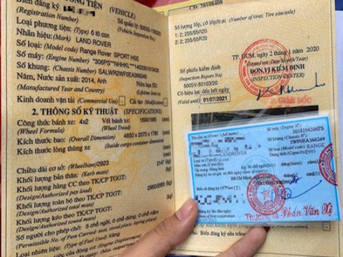 Làm Giấy Đăng Kiểm Giả Phôi Thật Không Cần Kiểm Tra Xe
