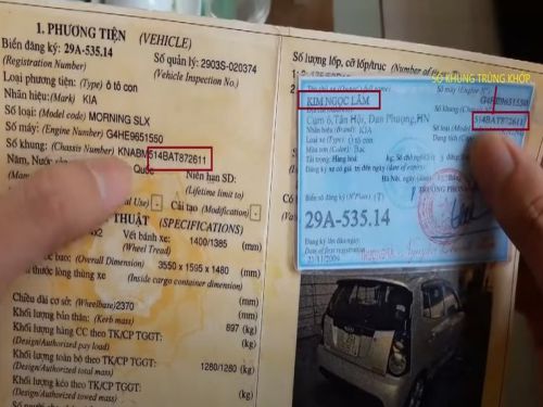Làm Giấy Đăng Kiểm Giả Phôi Thật Không Cần Kiểm Tra Xe