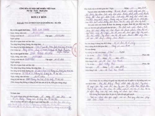 Dịch Vụ Làm Giấy Ly Thân Giả - Làm Giấy Ly Hôn Giả Chuyên Nghiệp