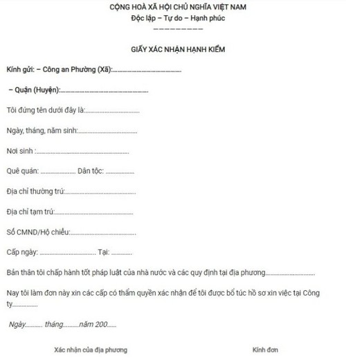Dịch Vụ Làm Giấy Xác Nhận Hạnh Kiểm Giá Rẻ