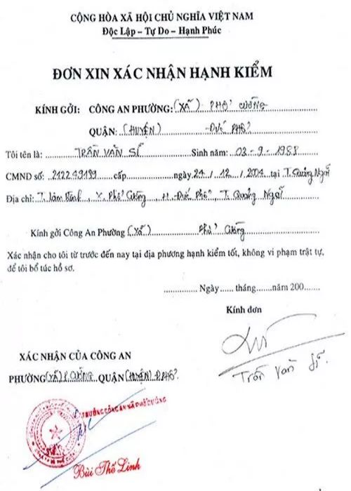 Dịch Vụ Làm Giấy Xác Nhận Hạnh Kiểm Giá Rẻ