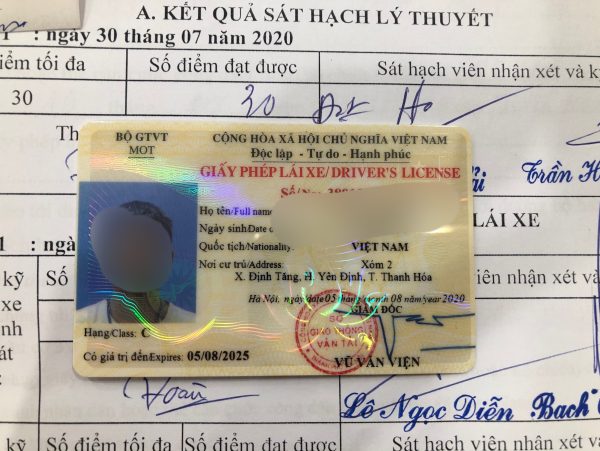 Làm Bằng Lái Xe Có Hồ Sơ Gốc Giá Rẻ, Không Cần Thi
