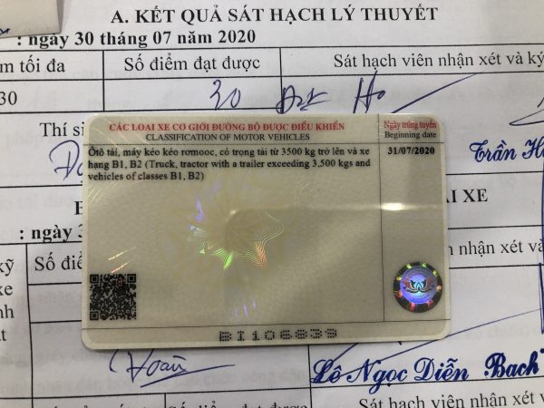 Làm Bằng Lái Xe Có Hồ Sơ Gốc Giá Rẻ, Không Cần Thi