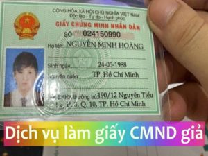 lam cmnd gia de vay tien