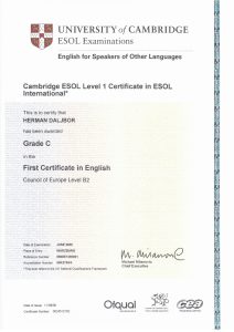 Chứng chỉ FCE giá rẻ trọn gói tại Làm Bằng Đại Học