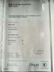 Ưu điểm về dịch vụ làm chứng chỉ KET giá rẻ tại LBTQ