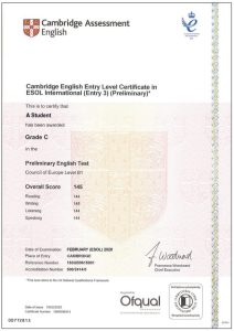 Làm Chứng Chỉ PET Phôi Thật Tại Làm Bằng Đại Học