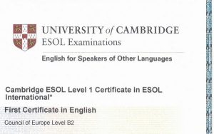 Làm Chứng Chỉ FCE Giá Rẻ Bao Công Chứng Xin Việc