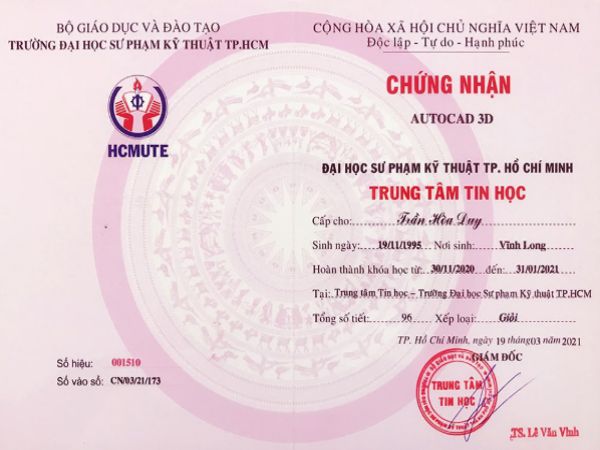 Hỗ Trợ Làm Chứng Chỉ Autocad Giả Tại Làm Bằng Đại Học