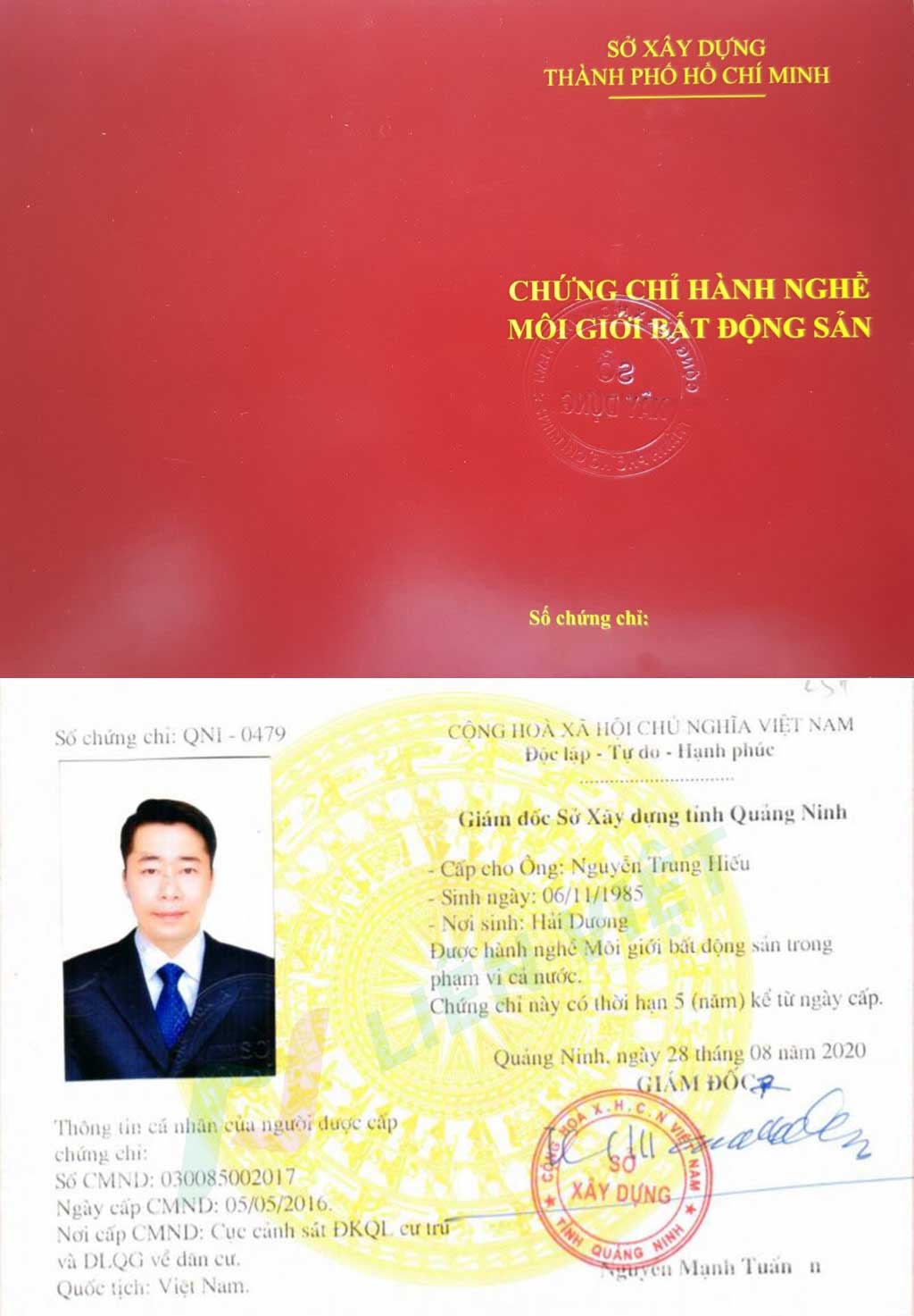 Dịch Vụ Làm Chứng Chỉ Môi Giới Bất Động Sản Uy Tín Và Nhanh Chóng