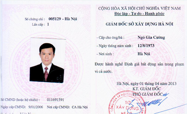 Dịch Vụ Làm Chứng Chỉ Môi Giới Bất Động Sản Uy Tín Và Nhanh Chóng