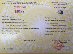 Hỗ Trợ Làm Chứng Chỉ Autocad Giả Tại Làm Bằng Đại Học