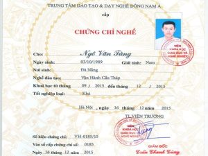 Làm Chứng Chỉ Cầu Trục Lấy Ngay Tại Làm Bằng Đại Học