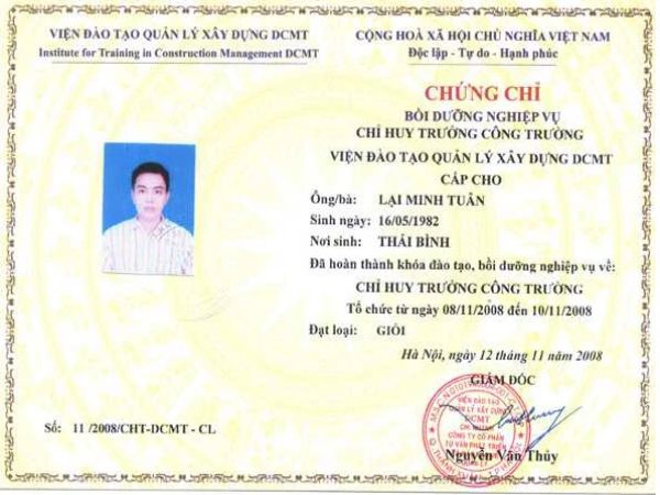 Làm Chứng Chỉ Chỉ Huy Trưởng Chuyên Nghiệp Tại Làm Bằng Đại Học