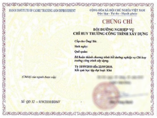 Làm Chứng Chỉ Chỉ Huy Trưởng Chuyên Nghiệp Tại Làm Bằng Đại Học