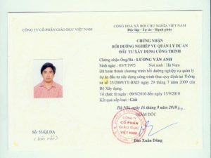 Làm Chứng Chỉ Giám Đốc Quản Lý Dự Án 2023 Tại LBTQ