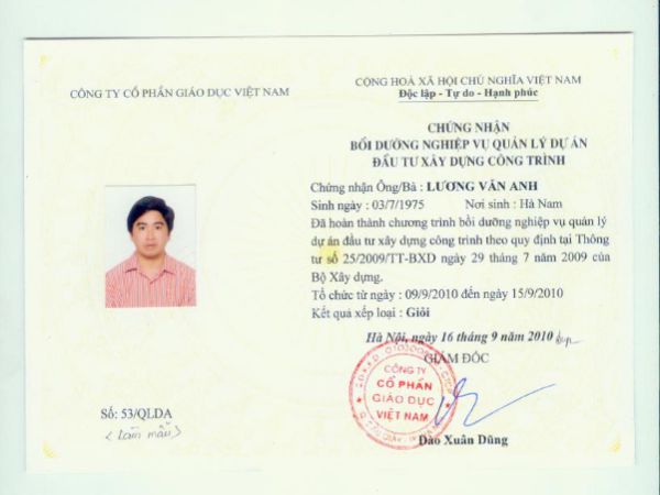 Làm Chứng Chỉ Giám Đốc Quản Lý Dự Án 2023 Tại LBTQ