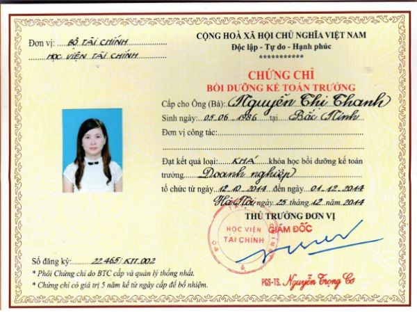 Làm Chứng Chỉ Kế Toán Trưởng Nhanh Chóng Tại Làm Bằng Đại Học