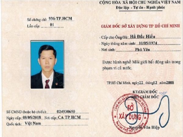 Dịch Vụ Làm Chứng Chỉ Môi Giới Bất Động Sản Uy Tín Và Nhanh Chóng