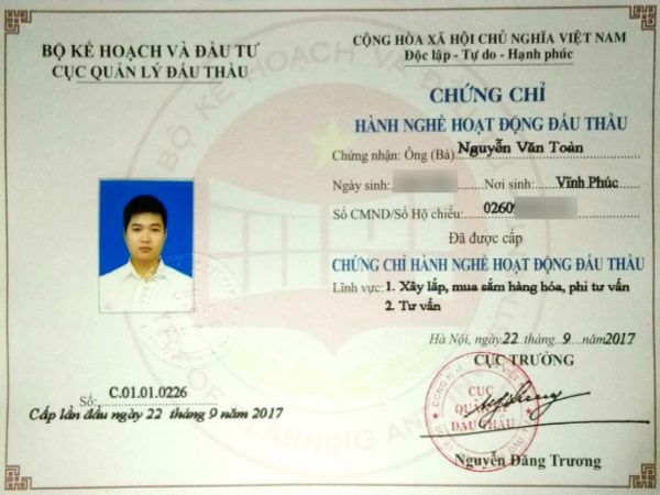 Làm Chứng Chỉ Hành Nghề 2023 Giá Rẻ Uy Tín
