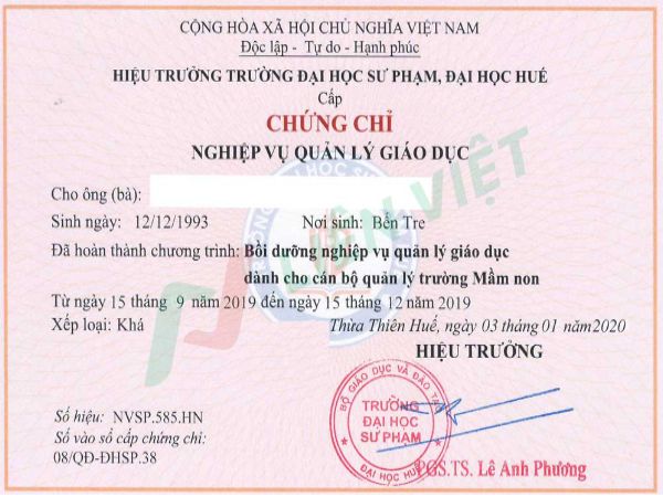 Làm Chứng Chỉ Nghề 2023 Giá Rẻ Tại Làm Bằng Đại Học