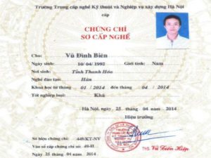 Làm Chứng Chỉ Nghề Hàn Lấy Ngay Tại Làm Bằng Đại Học