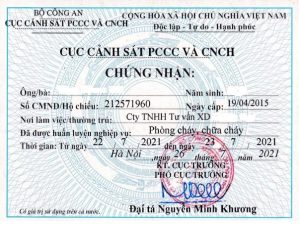 Làm Chứng Chỉ Phòng Cháy Lấy Ngay Tại Làm Bằng Đại Học