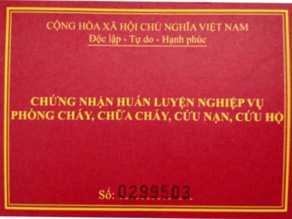 Làm Chứng Chỉ Phòng Cháy Lấy Ngay Tại Làm Bằng Đại Học