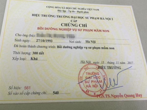 Những lý do cần phải làm chứng chỉ sư phạm