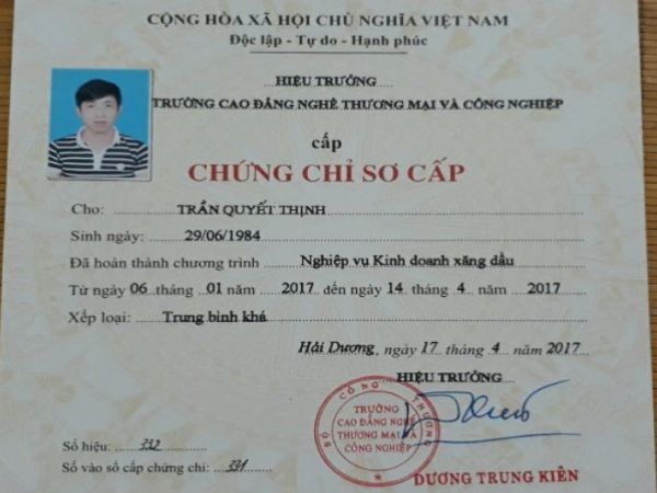 Làm Chứng Chỉ Xăng Dầu Lấy Ngay Tại Làm Bằng Đại Học