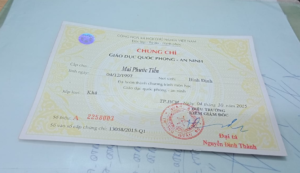 Làm Chứng Chỉ Quốc Phòng Lấy Ngay Tại Làm Bằng Đại Học